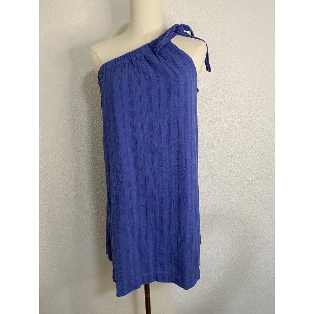 Marine Layer Women's Cassia Dress Shoulder Ties Medium Beachy Nautical - Picture 3 of 11